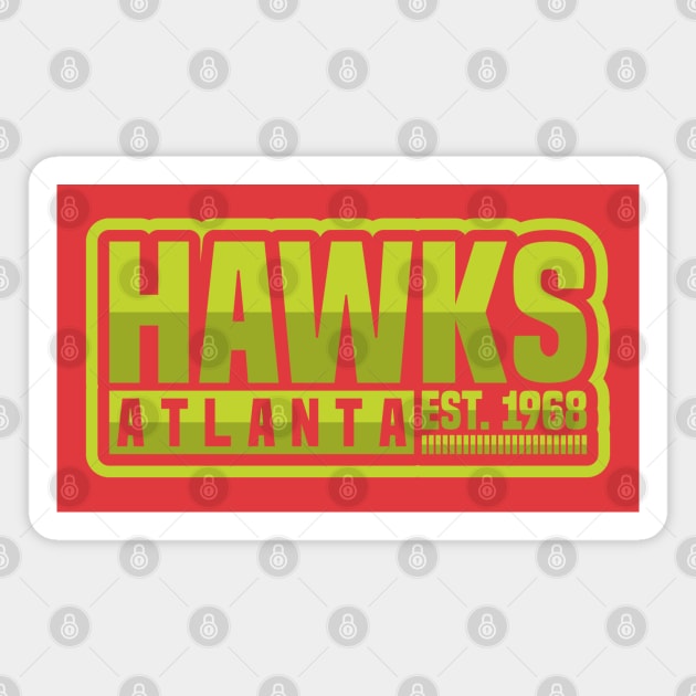 Atlanta Hawks 01 Magnet by yasminkul